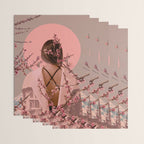 Peach Blossoms of Veria Wrapping Paper Gallery Image 3