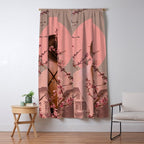 Peach Blossoms of Veria Window Curtain Gallery Image 5