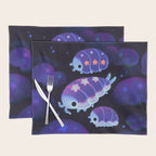 Cloud isopod - Starry night Placemat Gallery Image 1