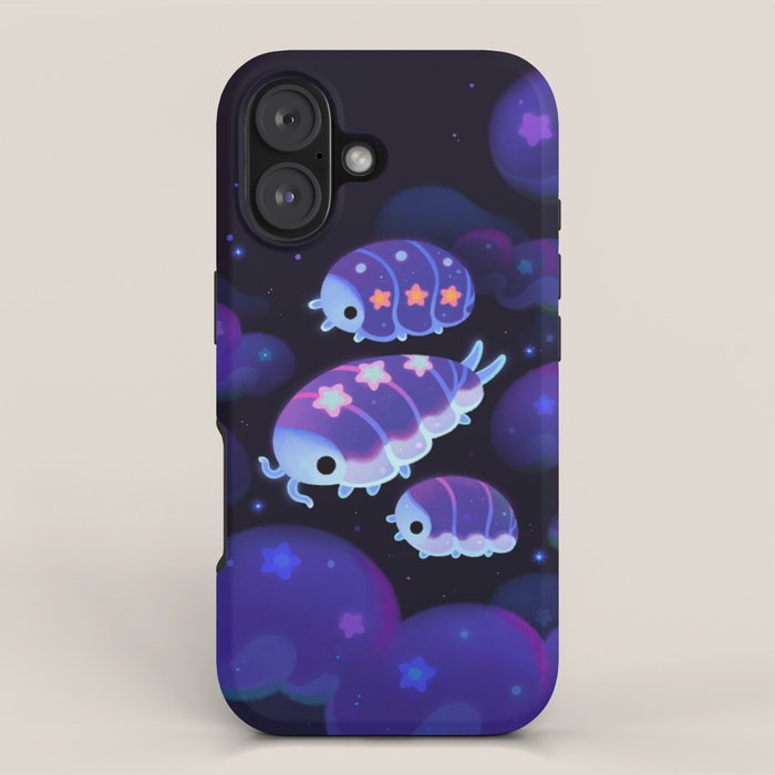 Cloud isopod - Starry night iPhone Case Gallery Image 1
