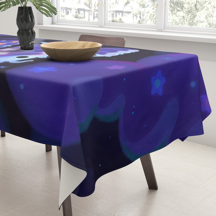 Cloud isopod - Starry night Tablecloth Gallery Image 3