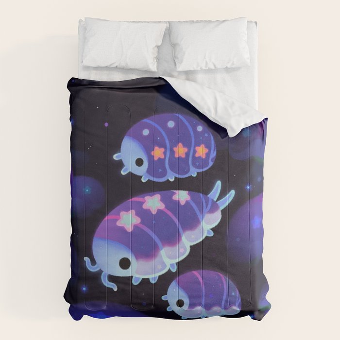 Cloud isopod - Starry night Comforter Gallery Image 6