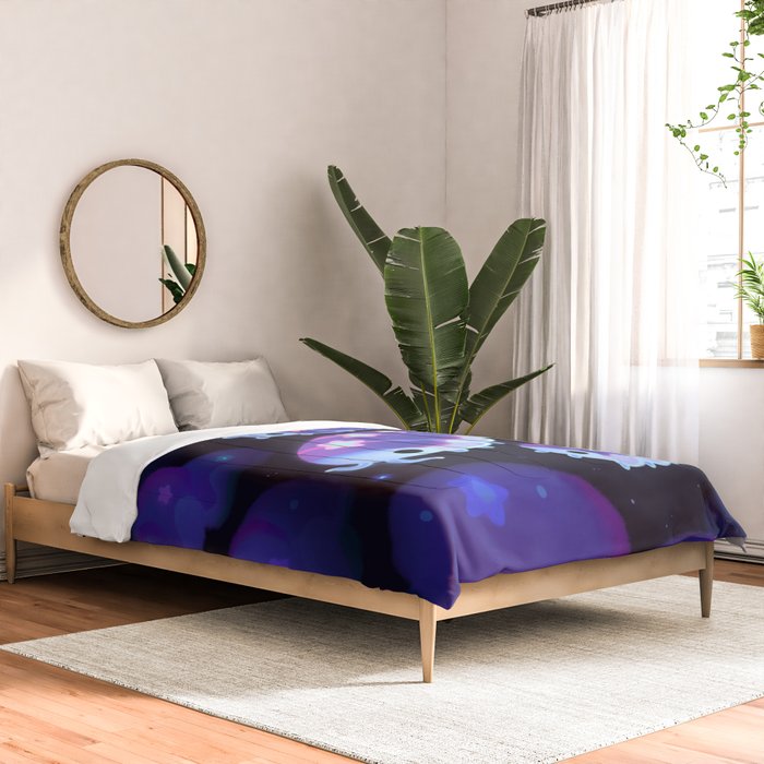 Cloud isopod - Starry night Comforter Gallery Image 2