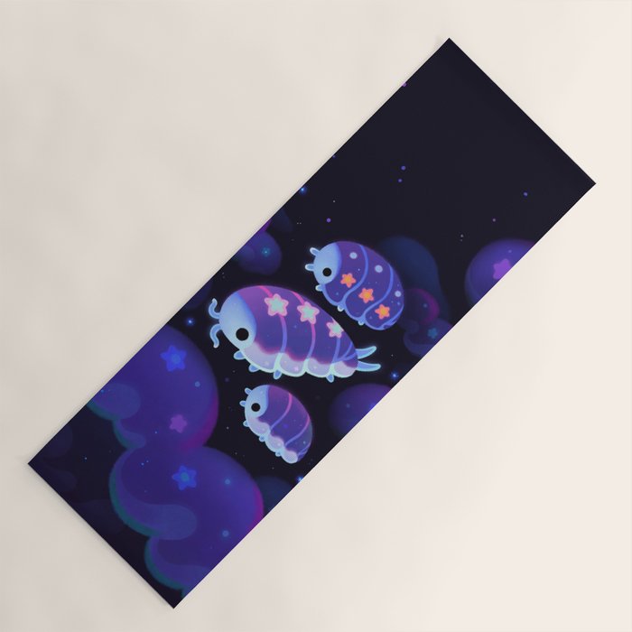 Cloud isopod - Starry night Yoga Mat Gallery Image 1