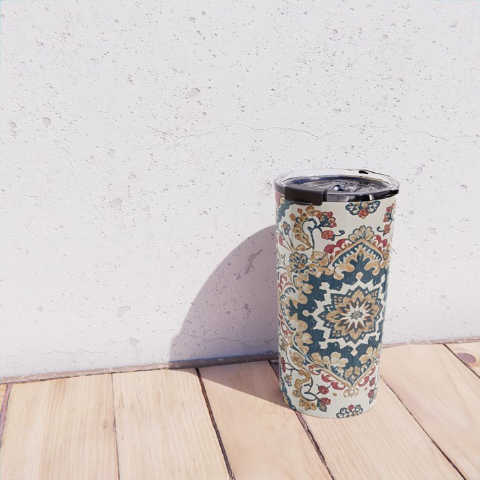 Casbah Crimson Crest Travel Mug Gallery Image 4