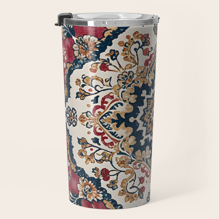 Casbah Crimson Crest Travel Mug Gallery Image 3
