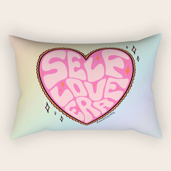 Self Love Era Rectangular Pillow Gallery Image 1