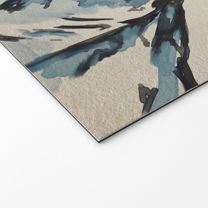 Zen Serenity Landscape - Sakura Mountain Sunset Welcome Mat Gallery Image 2
