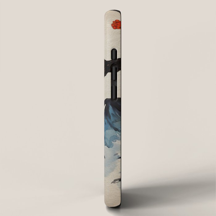 Zen Serenity Landscape - Sakura Mountain Sunset iPhone Case Gallery Image 2