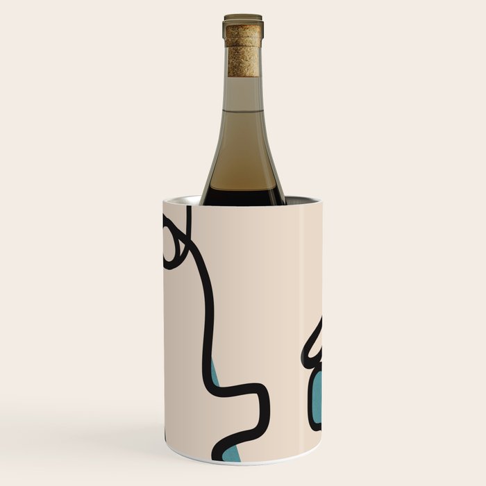 Interwoven Faces 7 Wine Chiller Gallery Image 1