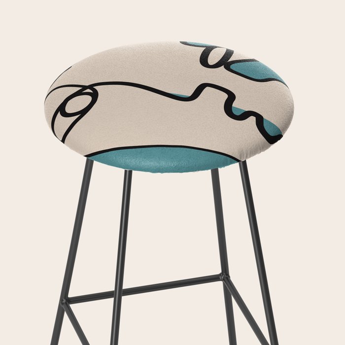 Interwoven Faces 7 Stool Gallery Image 2