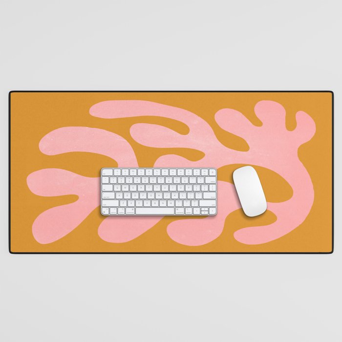 Lilac & Sundown: Matisse Paper Cutouts 03 Desk Mat Gallery Image 1