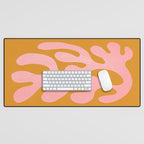 Lilac & Sundown: Matisse Paper Cutouts 03 Desk Mat Gallery Image 1