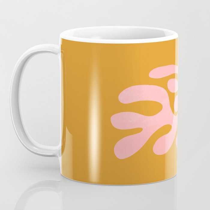 Lilac & Sundown: Matisse Paper Cutouts 03 Coffee Mug Gallery Image 3