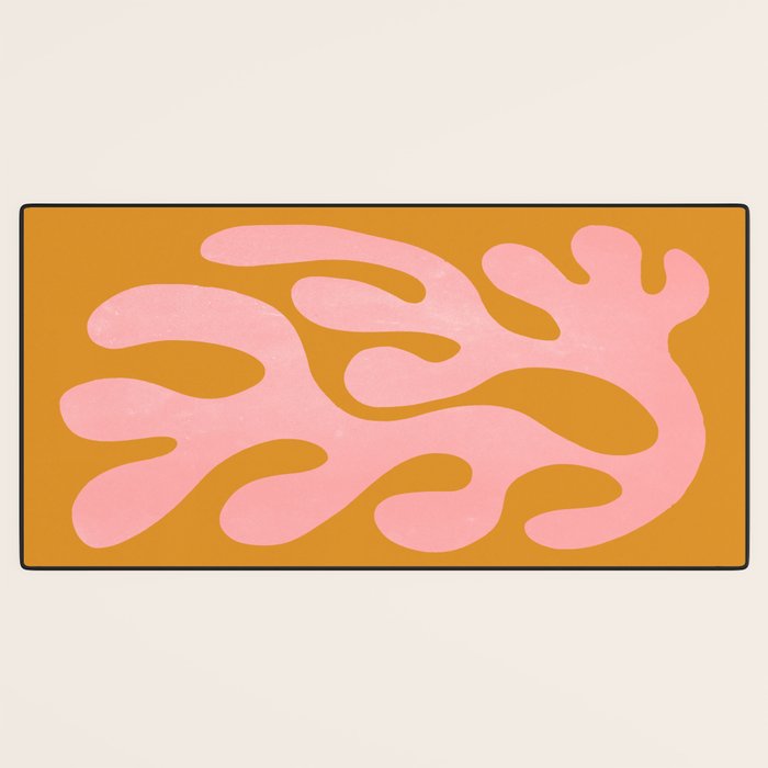 Lilac & Sundown: Matisse Paper Cutouts 03 Desk Mat Gallery Image 3