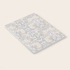 William Morris Vintage Pimpernel Linen Cloud Grey Notebook Gallery Image 3