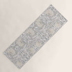 William Morris Vintage Pimpernel Linen Cloud Grey Yoga Mat Gallery Image 1