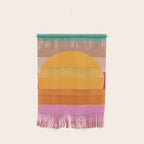 Sunset Waves â Magenta Wall Hanging Gallery Image 1