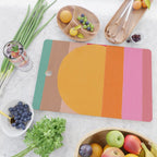 Sunset Waves â Magenta Cutting Board Gallery Image 2