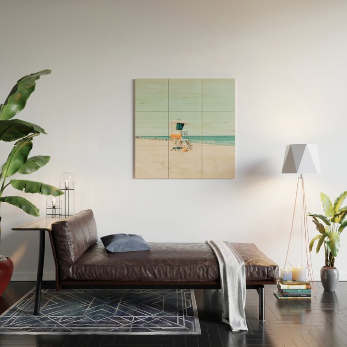 Aussie lifeguard Wood Wall Art Gallery Image 2
