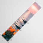 Rocky Beach Sunset, Nature Ocean Landscape Scenic Travel, Mountain Adventure Trek Beach Outdoors, Mindful Photography Table Runner Gallery Image 3