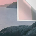 Rocky Beach Sunset, Nature Ocean Landscape Scenic Travel, Mountain Adventure Trek Beach Outdoors, Mindful Photography Wall Tapestry Gallery Image 3