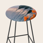 Rocky Beach Sunset, Nature Ocean Landscape Scenic Travel, Mountain Adventure Trek Beach Outdoors, Mindful Photography Stool Gallery Image 2