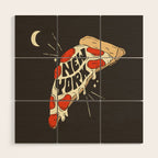 New York Slice Wood Wall Art Gallery Image 1