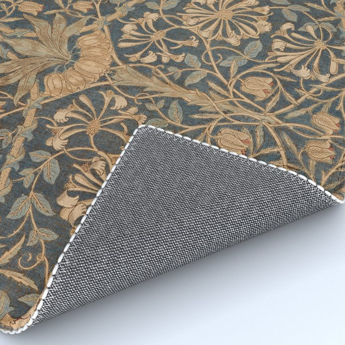 Honeysuckle by William Morris 1876 Antique Vintage Victorian Jugendstil Art Nouveau Retro Pattern Rug Gallery Image 4