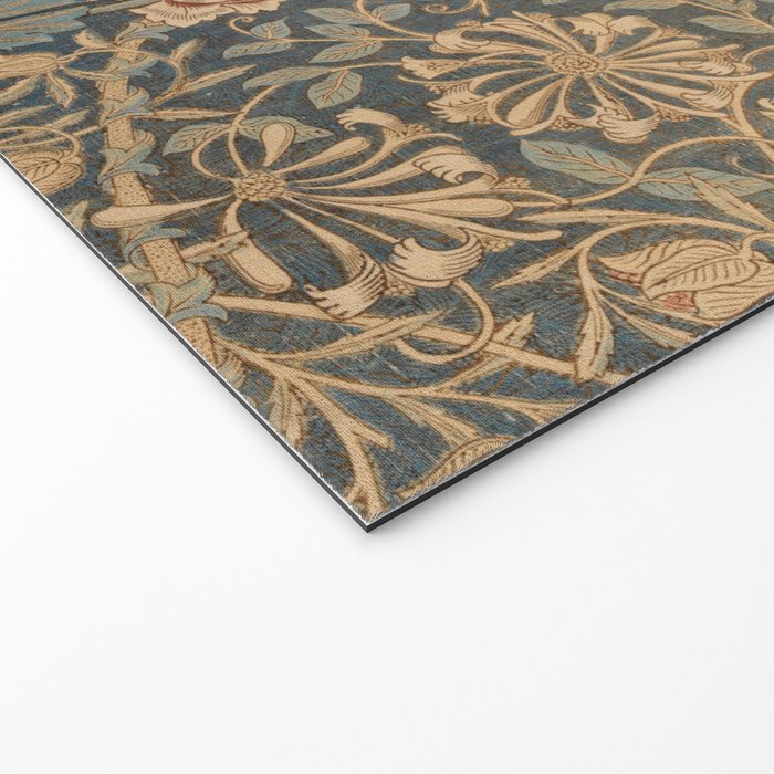 Honeysuckle by William Morris 1876 Antique Vintage Victorian Jugendstil Art Nouveau Retro Pattern Welcome Mat Gallery Image 2