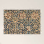 Honeysuckle by William Morris 1876 Antique Vintage Victorian Jugendstil Art Nouveau Retro Pattern Welcome Mat Gallery Image 1
