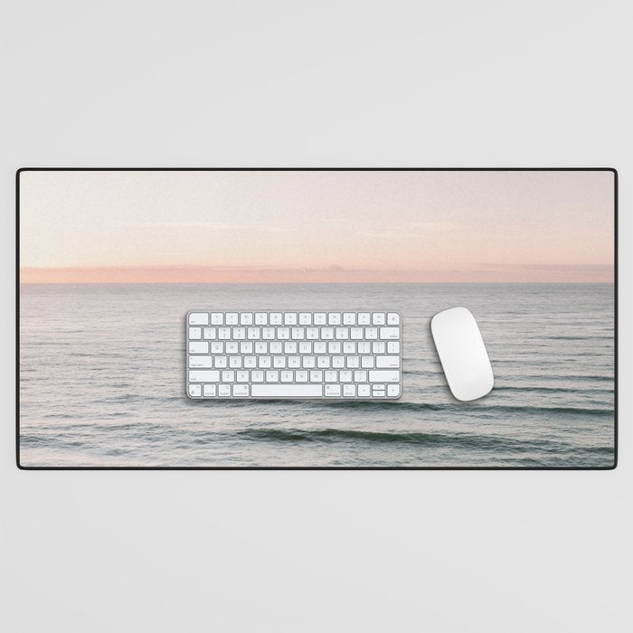 Endless ocean | Ericeira beach photography  Desk Mat Gallery Image 1