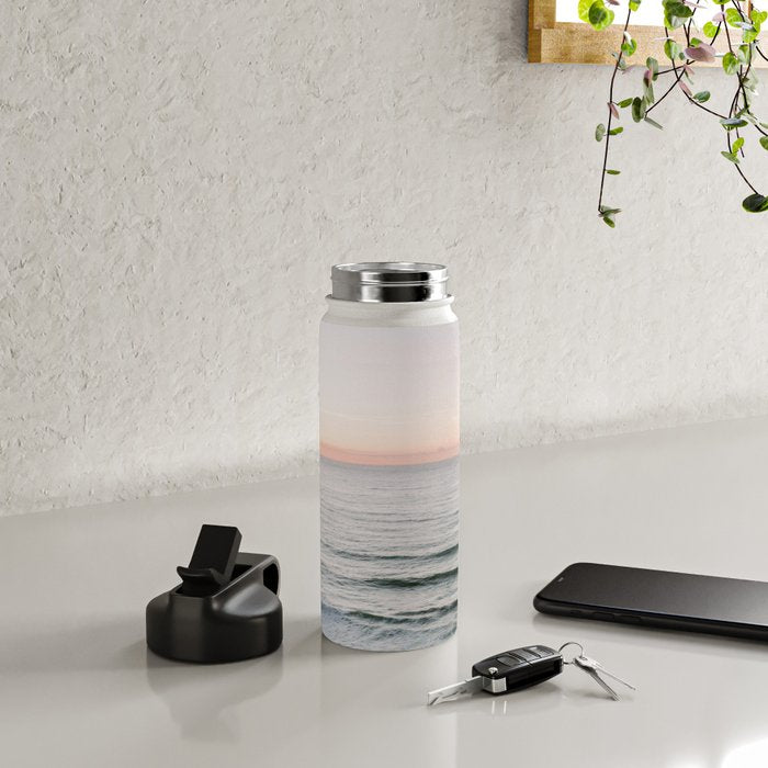 Endless ocean | Ericeira beach photography  Water Bottle Gallery Image 4
