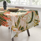 Flowering tropical coral bloom Tablecloth Gallery Image 3