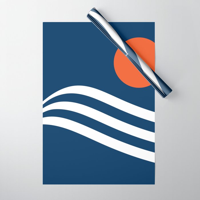 Swell - Marina Wrapping Paper Gallery Image 1