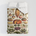 Adolphe Millot Legumes Plant Potageres Vintage Scientific Encyclopedia Illustration Lithograph  Comforter Gallery Image 6