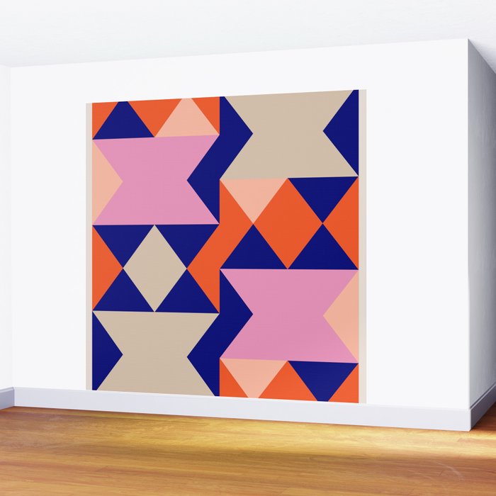 Geometric Shapes 217 Wall Mural Gallery Image 2