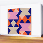 Geometric Shapes 217 Wall Mural Gallery Image 2