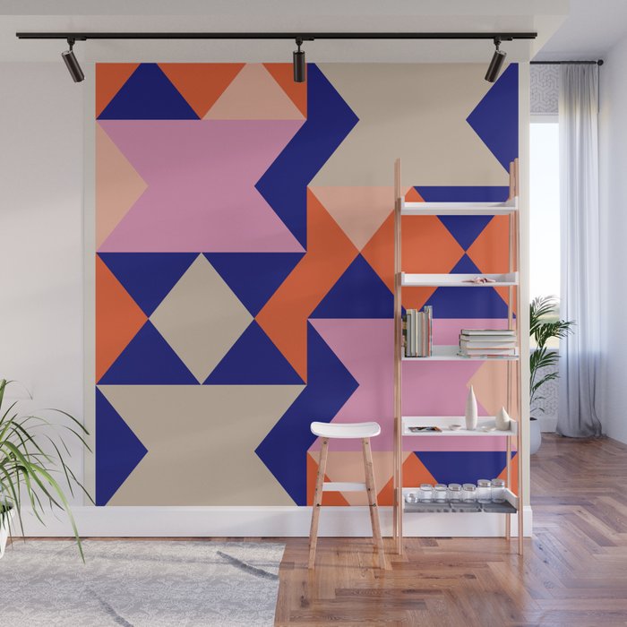 Geometric Shapes 217 Wall Mural Gallery Image 1