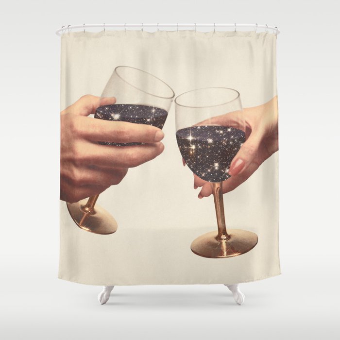 Primordial Wine Shower Curtain Gallery Image 1