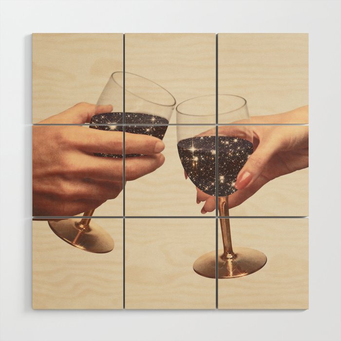 Primordial Wine Wood Wall Art Gallery Image 1
