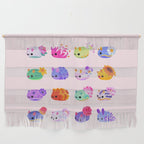 Flower sea slug - pastel Wall Hanging Gallery Image 1
