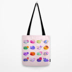 Flower sea slug - pastel Tote Bag Gallery Image 2