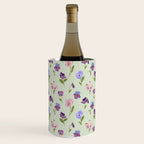 Pansy Flower Pattern Wine Chiller Gallery Image 3