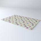 Pansy Flower Pattern Rug Gallery Image 3