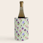 Pansy Flower Pattern Wine Chiller Gallery Image 2
