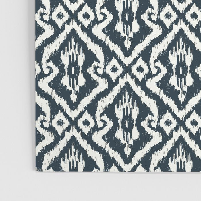 Modern Ikat . Navy Poster Gallery Image 3