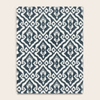 Modern Ikat . Navy Notebook Gallery Image 4