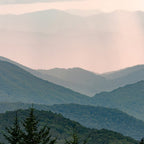 Smoky Mountain Pastel Sunset Coffee Mug Gallery Image 2