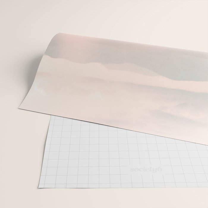 Smoky Mountain Pastel Sunset Wrapping Paper Gallery Image 2